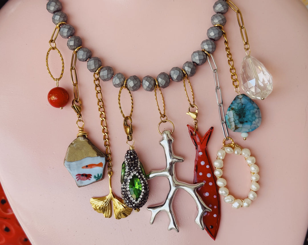 Cristal Summer Charms Choker