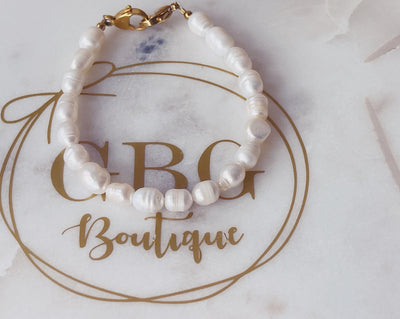 Connect pearl bracelet
