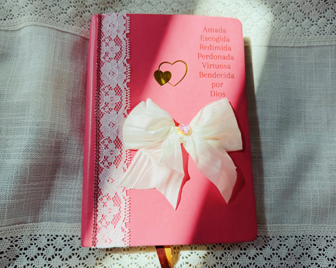 Amada, escogida pink Note Book