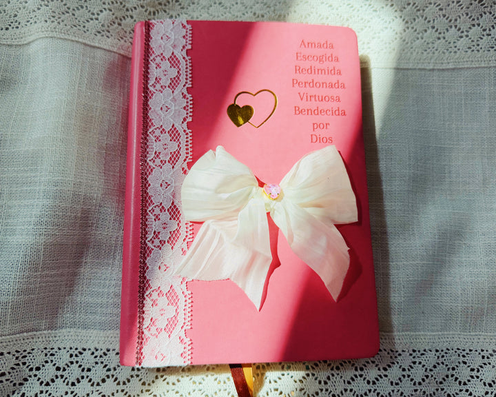 Amada, escogida pink Note Book