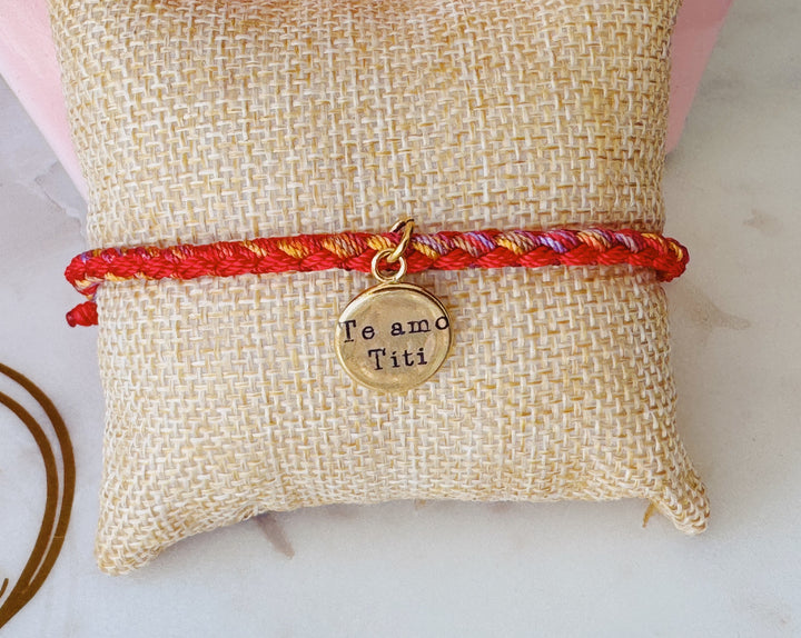 Te amo titi bracelet