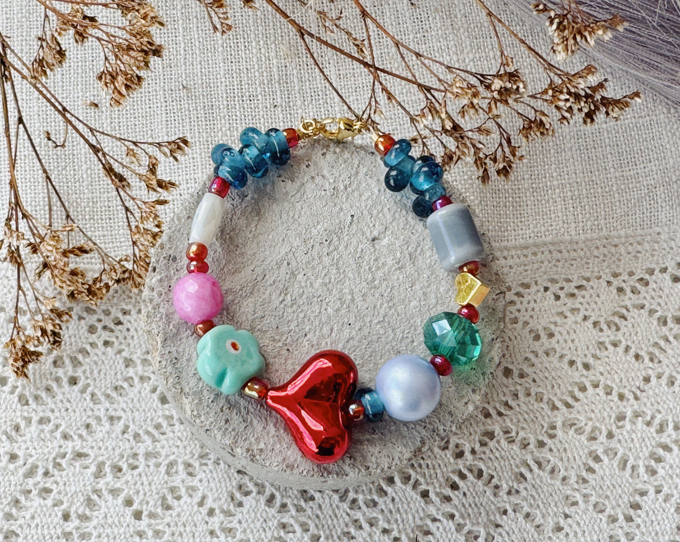 Petunia bracelet
