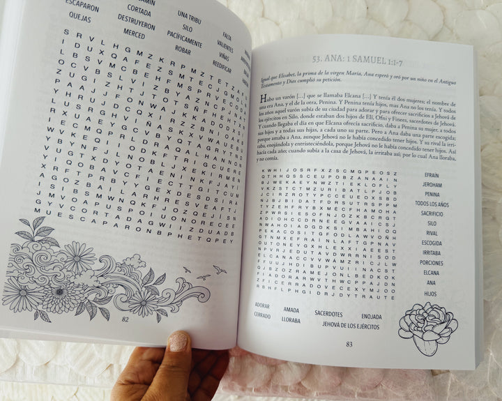 Sopa de letras, devocionales