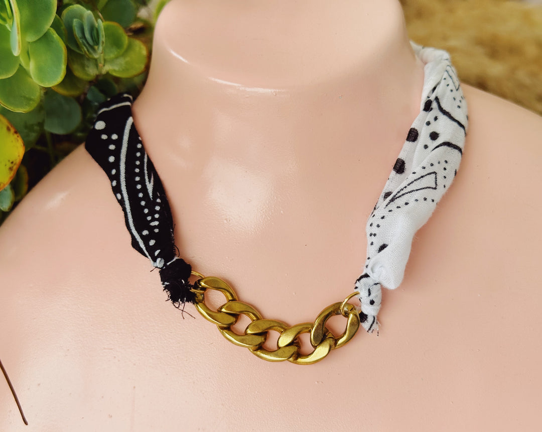 Cuban bandana Choker