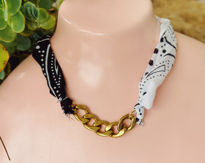 Cuban bandana Choker