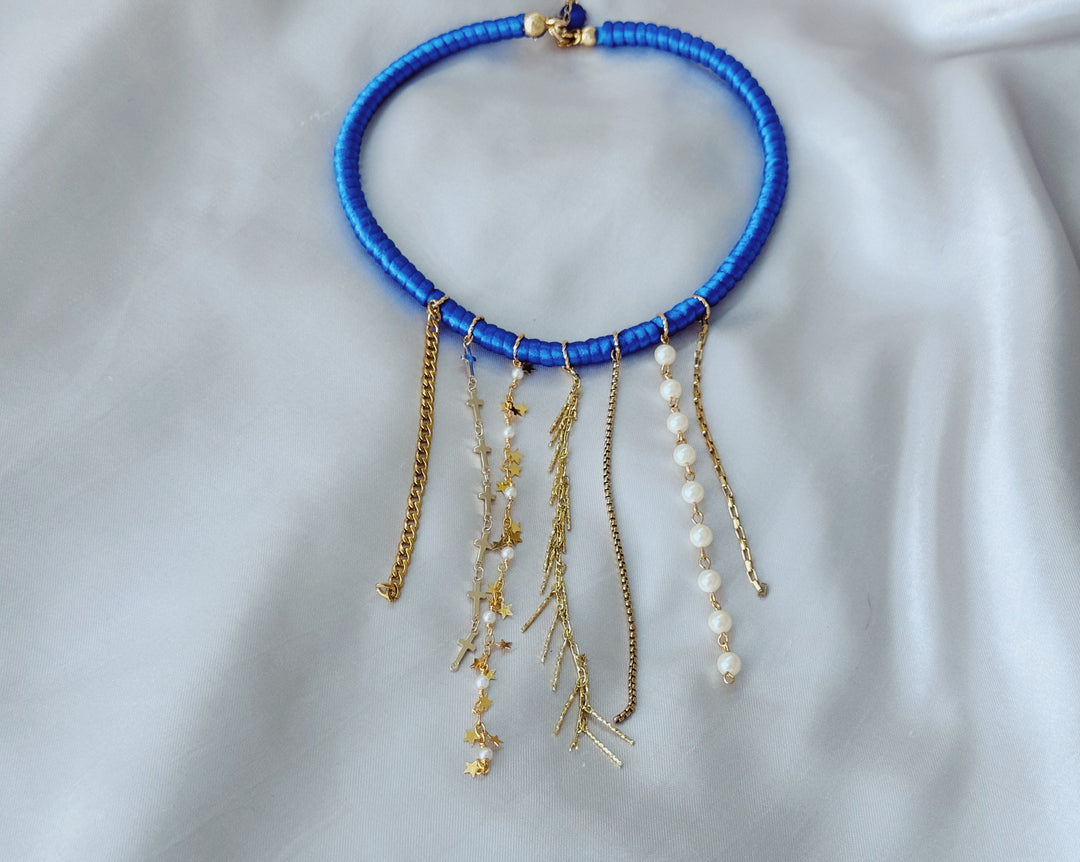 Anda pues Dos tonos lluvia choker