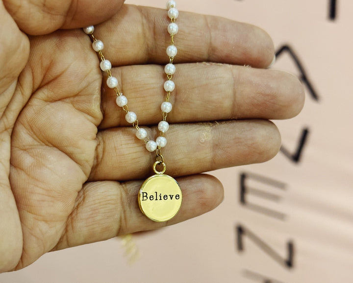 Believe heart chain