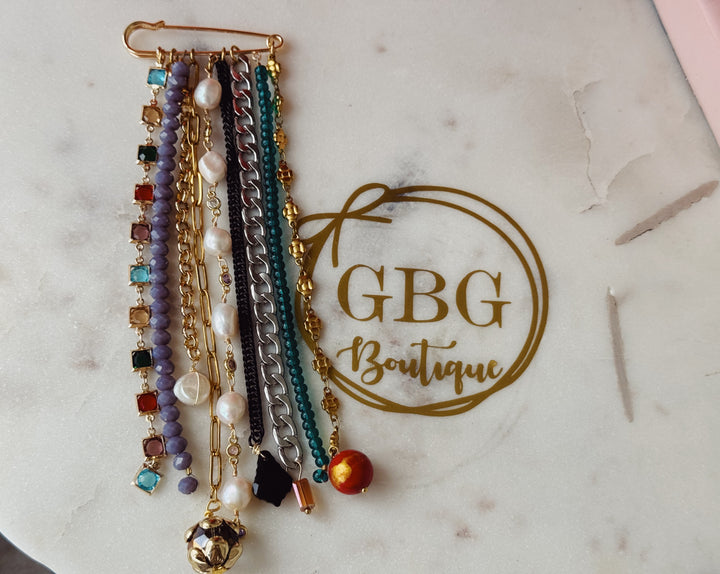 Imperdible color chain