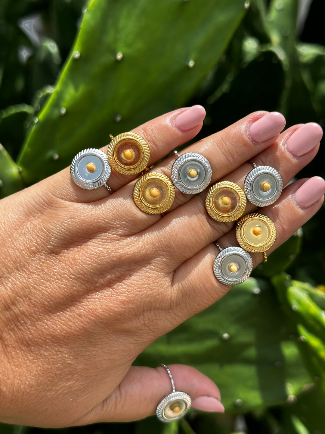 Mustard seed fe ring