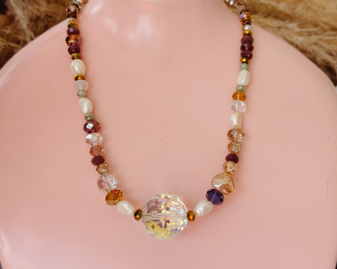 Fiesta cristal choker