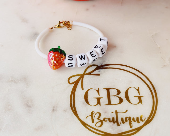 Strawberry sweet bracelet