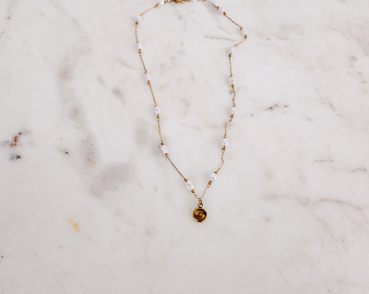 Fe Pearl and mustard seed chain