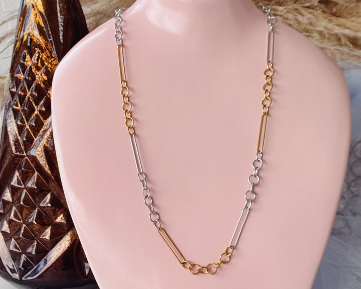 Michelle dos tonos long chain