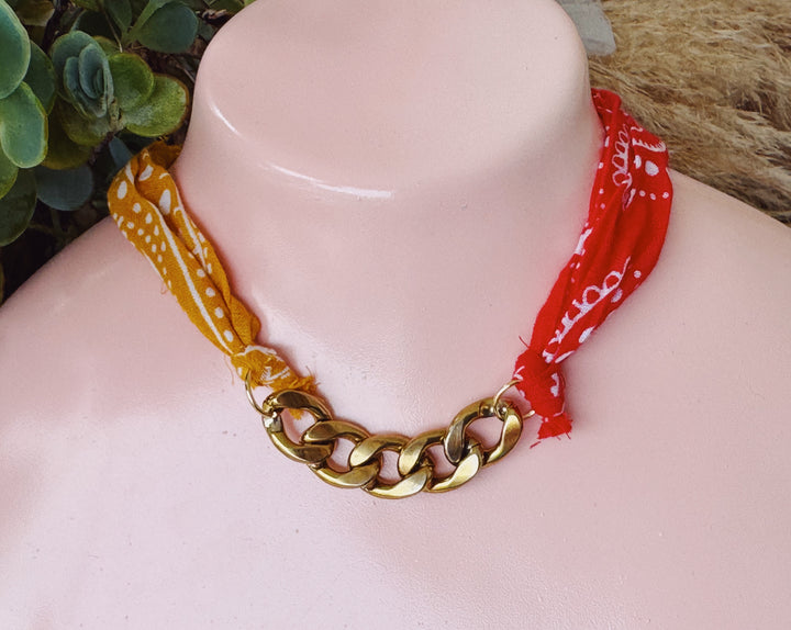 Cuban bandana Choker