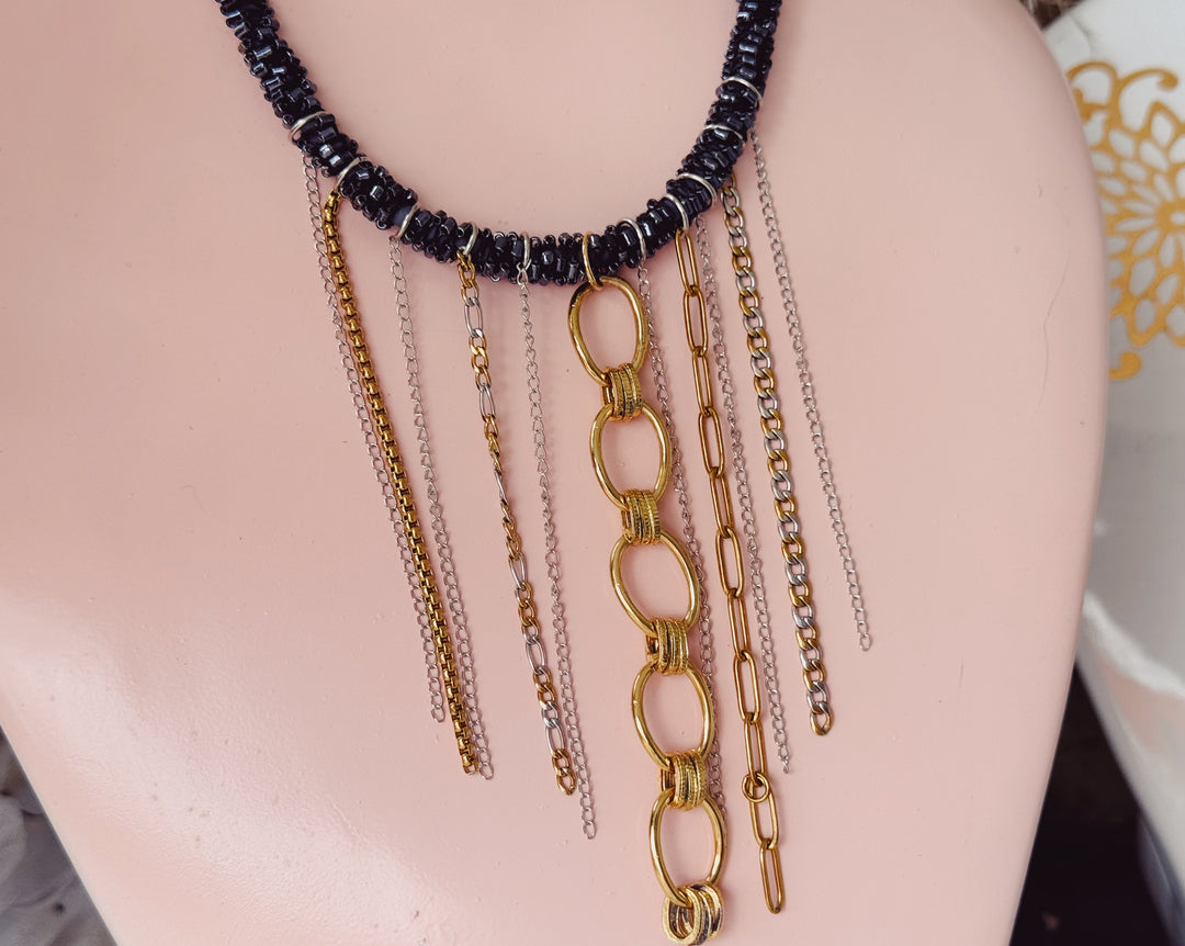 Anda pues Dos tonos lluvia choker