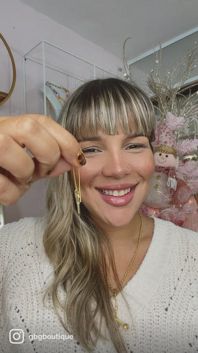 Minimalist Key Earrings