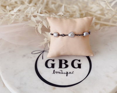 Connect pearl bracelet