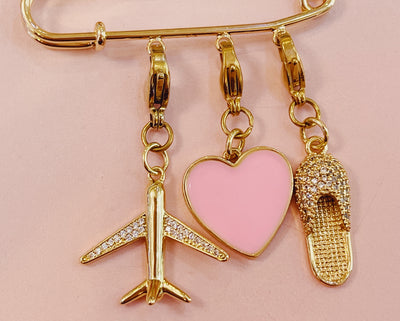 Around the world pin