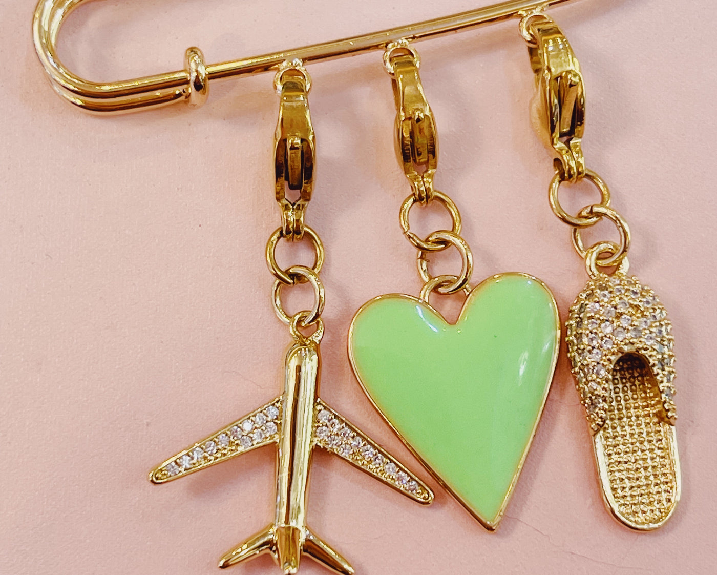 Around the world pin