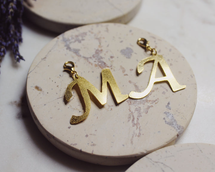 Big gold letter